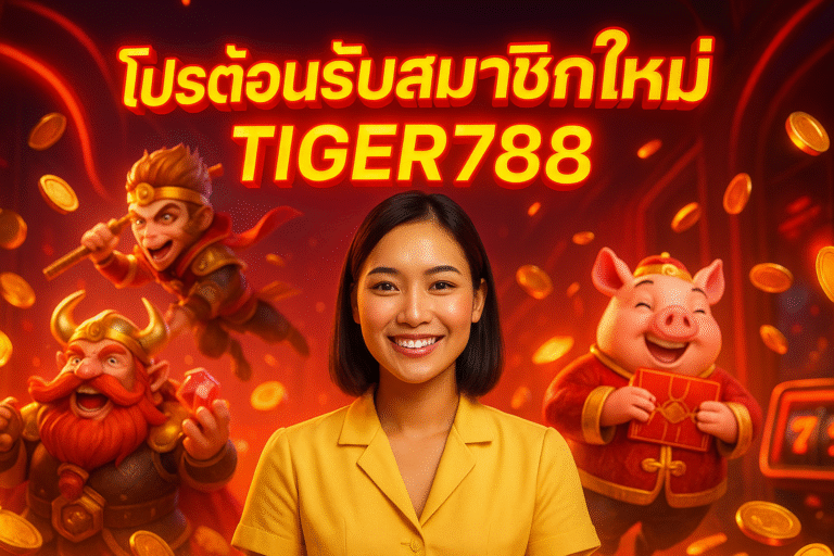 โปรต้อนรับสมาชิกใหม่ TIGER788