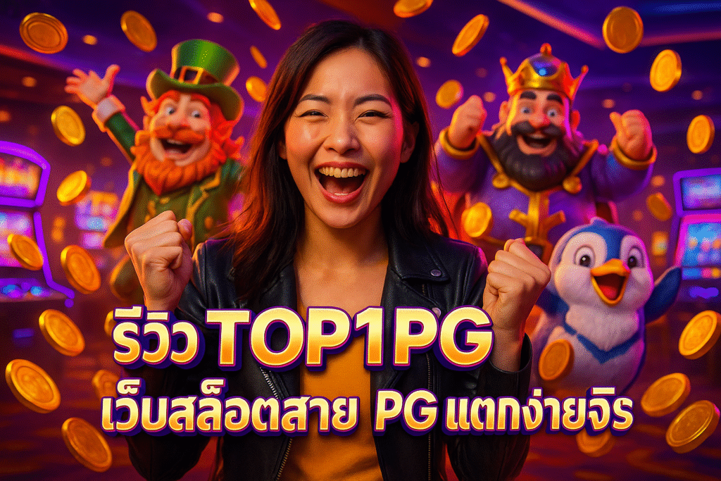 TOP1PG เว็บสล็อตสาย PG แตกง่ายจริง