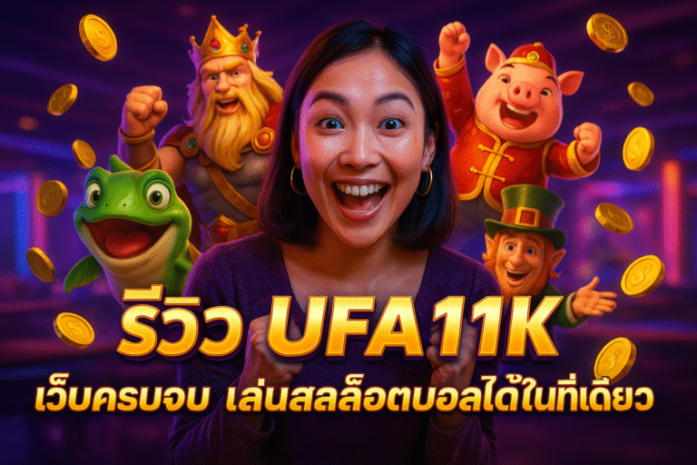 รีวิว UFA11K เว็บครบจบ เล่นสล็อตบอลได้ในที่เดียว