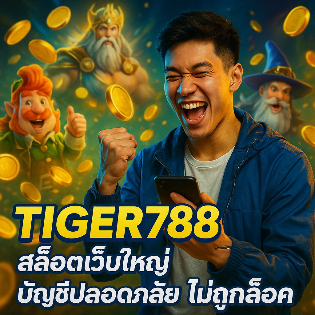 TIGER788 สล็อตเว็บใหญ่ บัญชีปลอดภัย ไม่ถูกล็อค